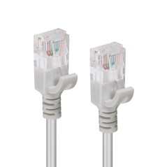 MicroConnect UUTP CAT6 15M Grey Slim - High-Speed, Durable Network Cable V-UTP615-SLIM